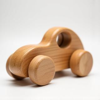 Handmade wooden car toy